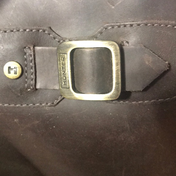 Hunter May Brown tall leather riding boots 6.5 - Picture 8 of 8